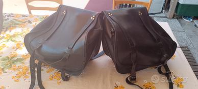 Borse Ends Cuoio per modelli Sportster e Dyna