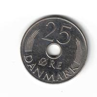 Moneta, Danimarca, 25 Ore, Regina MargheritaII '73