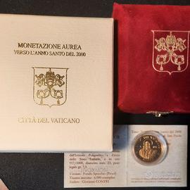 ORO VATICANO 1997 VERSO ANNO SANTO 50.000 LIRE FS
