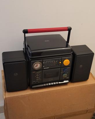 Radio portatile Sharp vintage 