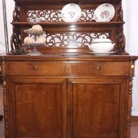 COPPIA DI CREDENZE LOMBARDE DELLA META' 800