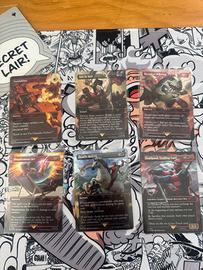 SET RAINBOW FOIL MAGIC X MARVEL DEADPOOL