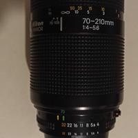 Nikkor AF 70/210 f. 4-5.6