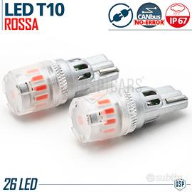 Lampadine LED T10 ROSSA CANbus Posizione posterior