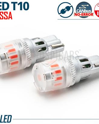 Lampadine LED T10 ROSSA CANbus Posizione posterior