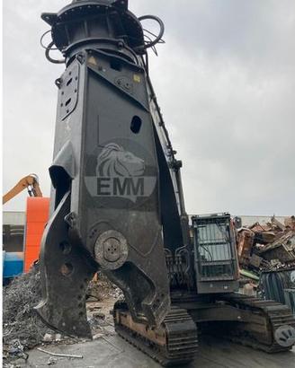 Cesoia da ferro escavatore 140/280 q.li