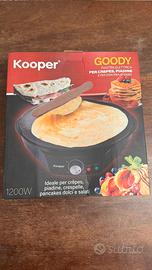 Piastra elettrica per crepes Kooper Goody nuova