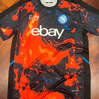 Maglia Da calcio Taglia S napoli nera rossa