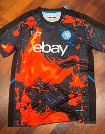 Maglia Da calcio Taglia S napoli nera rossa