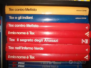 FUMETTI  CARTONATI VOLUMI TEX(mondadori e bonelli)