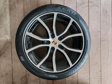 4 CERCHI/GOMME ORIGINALI  21" PORSCHE CAYENNE  3*S