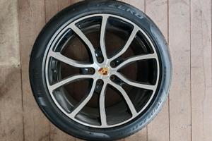 4 CERCHI/GOMME ORIGINALI  21" PORSCHE CAYENNE  3*S