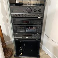 Technics impianto stereo con giradischi