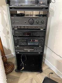 Technics impianto stereo con giradischi