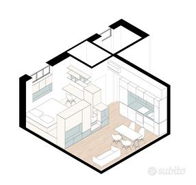 Monolocale libero subito - Santo Stefano Bologna