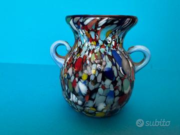 Vaso in vetro di Murano, anni '60