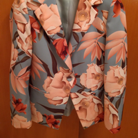 Giacca a fiori mezza stagione donna
