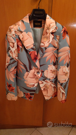 Giacca a fiori mezza stagione donna