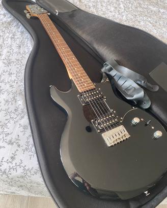 Chitarra elettrica ibanez con amplificatore e acce