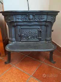 Stufa a legna fine 1800