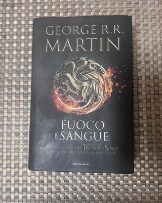 "FUOCO E SANGUE" prima edizione George R.R Martin