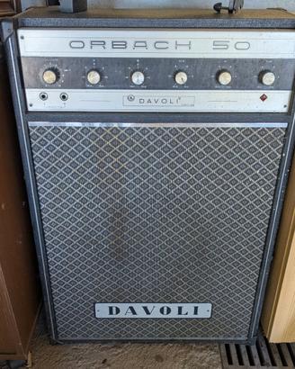 DAVOLI ORBACH 50 Amplificatore con casa incorporat