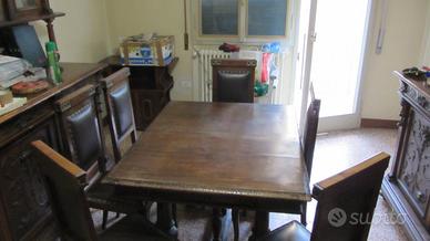 Arredamento sala fine '800