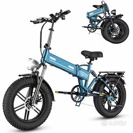 E-BIKE HiQiS E20 48V FAT 20” bicicletta elettrica