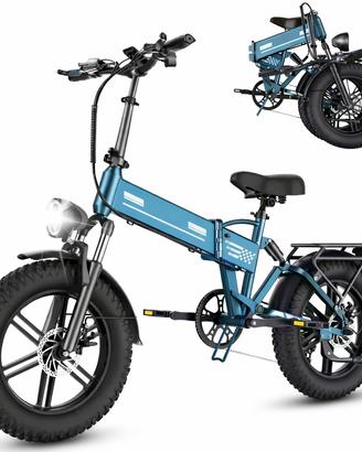 E-BIKE HiQiS E20 48V FAT 20” bicicletta elettrica
