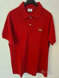 Polo Lacoste Uomo Rosso