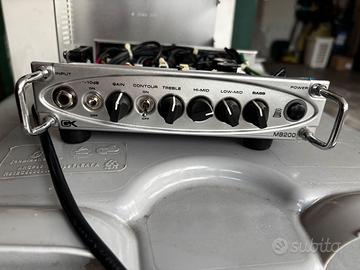 amplificatore basso  Gallien e Kruger mb 200 rotto