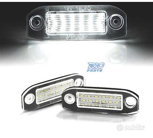 LUCI TARGA A LED PER VOLVO C30, S40, S60, S80, V70