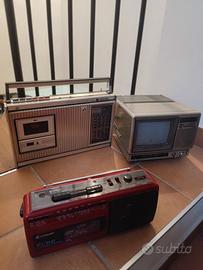 Radio vintage Orion Toshiba rt296 Samsung