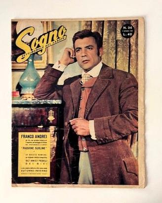 Fotoromanzo Sogno n°36 del 3.settembre.1959.