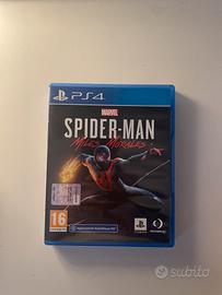 Spider-man Miles Morales ps4