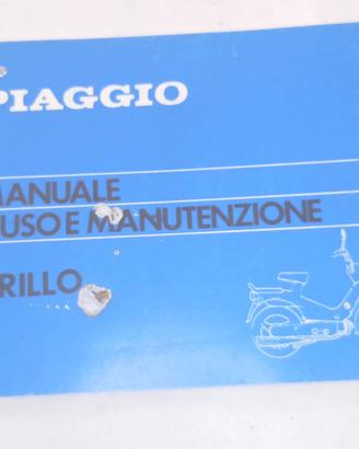 MANUALE USO E MANUTENZIONE GRILLO PIAGGIO