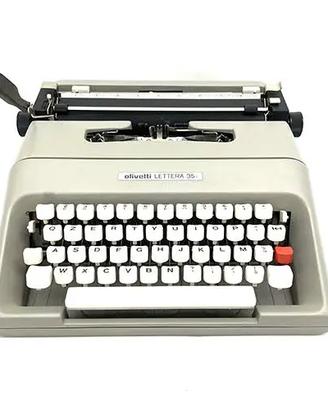 MACCHINA DA SCRIVERE OLIVETTI LETTERA 35