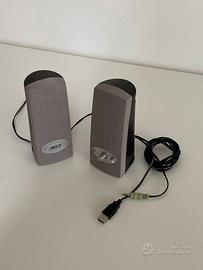 Casse Acustiche USB per Computer fissi e portatili