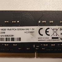 RAM LEXAR 16 Gb