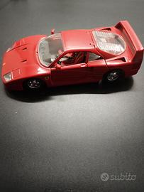 Modellino Burago  Ferrari F40 