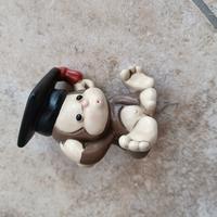 Statuetta scimmia laurea