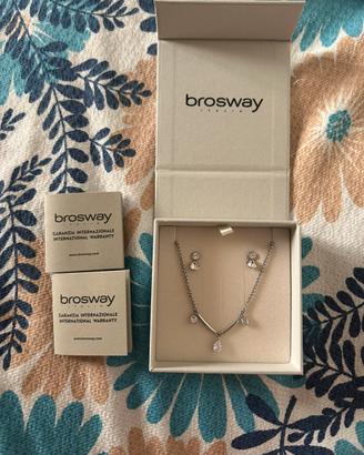 collana e orecchini brosway