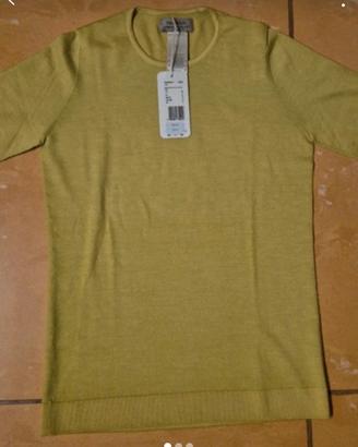 Falconeri cachemear,maglia manica corta