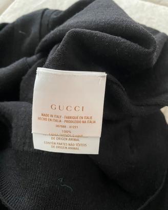 Cardigan in Lana Gucci Nero