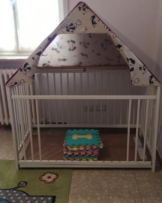 Lettino Montessori / casetta giochi 