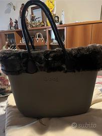 Borsa Shopping O’ bag - navy marrone o grigio