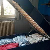 Letto Ikea GRESSVIK 90 X 200 con contenitore