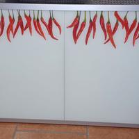 Lavagna in vetro ideale per la cucina