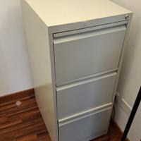 Fascicolatore pratiche ufficio grigio - 3 cassetti
