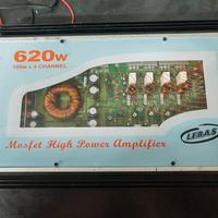 Amplificatore LEBAS 4 canali